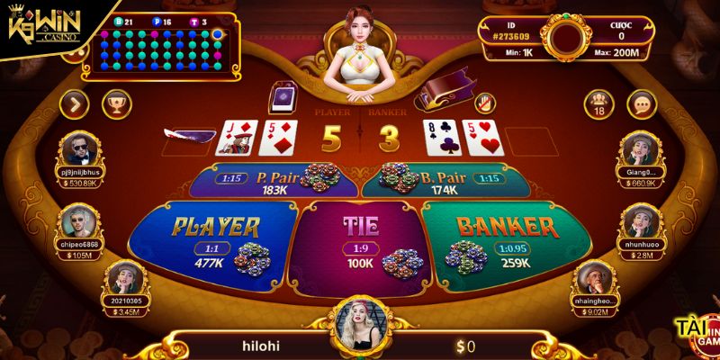 Các Thế Bài Baccarat – Nắm Vững Để Làm Chủ Ván Đấu K9WIN 3 Chơi cược gấp thếp